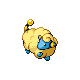 Mareep front-facing sprite from Pokémon Diamond