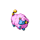 Mareep shiny front-facing sprite from Pokémon Diamond