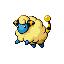 Mareep front-facing sprite from Pokémon Emerald