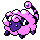 Mareep shiny front-facing sprite from Pokémon Gold