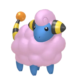 Mareep shiny front-facing sprite from Pokémon XD: Gale of Darkness