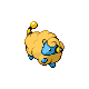 Mareep front-facing sprite from Pokémon Platinum