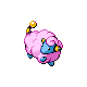 Mareep shiny front-facing sprite from Pokémon Platinum