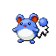 Marill front-facing sprite from Pokémon Emerald