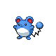 Marill front-facing sprite from Pokémon HeartGold
