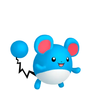 Marill front-facing sprite from Pokémon Omega Ruby