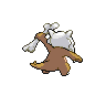 Marowak back-facing sprite from Pokémon White