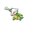 Marowak shiny front-facing sprite from Pokémon White