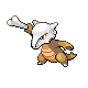 Marowak front-facing sprite from Pokémon Pearl