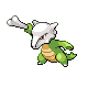 Marowak shiny front-facing sprite from Pokémon Pearl