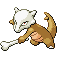 Marowak front-facing sprite from Pokémon FireRed