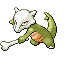 Marowak shiny front-facing sprite from Pokémon FireRed
