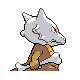 Marowak back-facing sprite from Pokémon Platinum