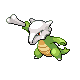 Marowak shiny front-facing sprite from Pokémon Platinum