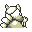 Marowak back-facing sprite from Pokémon Yellow