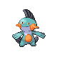 Marshtomp front-facing sprite from Pokémon Diamond