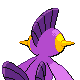 Marshtomp shiny back-facing sprite from Pokémon Diamond