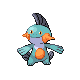 Marshtomp front-facing sprite from Pokémon HeartGold