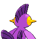 Marshtomp shiny back-facing sprite from Pokémon HeartGold