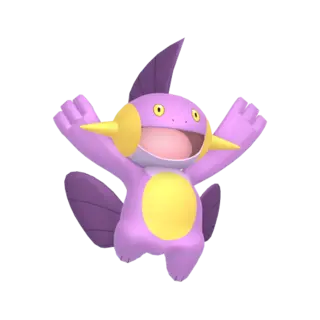 Marshtomp shiny front-facing sprite from Legends Za