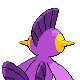 Marshtomp shiny back-facing sprite from Pokémon Platinum