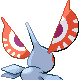 Masquerain back-facing sprite from Pokémon Pearl