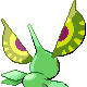 Masquerain shiny back-facing sprite from Pokémon Pearl