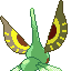 Masquerain shiny back-facing sprite from Pokémon Sapphire
