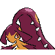 Mawile shiny back-facing sprite from Pokémon Diamond