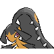 Mawile back-facing sprite from Pokémon Platinum