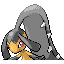 Mawile back-facing sprite from Pokémon Sapphire