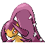 Mawile shiny back-facing sprite from Pokémon Sapphire
