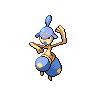Medicham shiny front-facing sprite from Pokémon Black