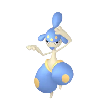 Medicham shiny front-facing sprite from Pokémon Y
