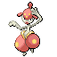 Medicham front-facing sprite from Pokémon Sapphire