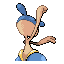 Medicham shiny back-facing sprite from Pokémon Sapphire