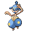 Medicham shiny front-facing sprite from Pokémon Sapphire