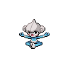 Meditite front-facing sprite from Pokémon White 2