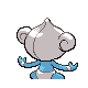 Meditite back-facing sprite from Pokémon HeartGold