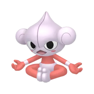 Meditite shiny front-facing sprite from Pokémon Brilliant Diamond