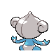 Meditite back-facing sprite from Pokémon Platinum