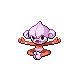 Meditite shiny front-facing sprite from Pokémon Platinum