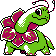 Meganium front-facing sprite from Pokémon Crystal