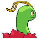 Meganium back-facing sprite from Pokémon Diamond