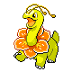 Meganium shiny front-facing sprite from Pokémon Diamond