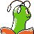 Meganium back-facing sprite from Pokémon Gold