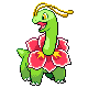 Meganium front-facing sprite from Pokémon HeartGold