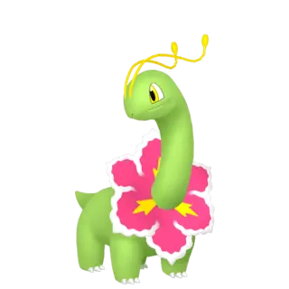 Meganium front-facing sprite from Legends Za