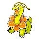 Meganium shiny front-facing sprite from Pokémon Platinum