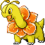 Meganium shiny front-facing sprite from Pokémon Sapphire